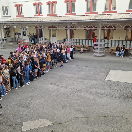 Rentrée des 5èmes, 4èmes et 3èmes