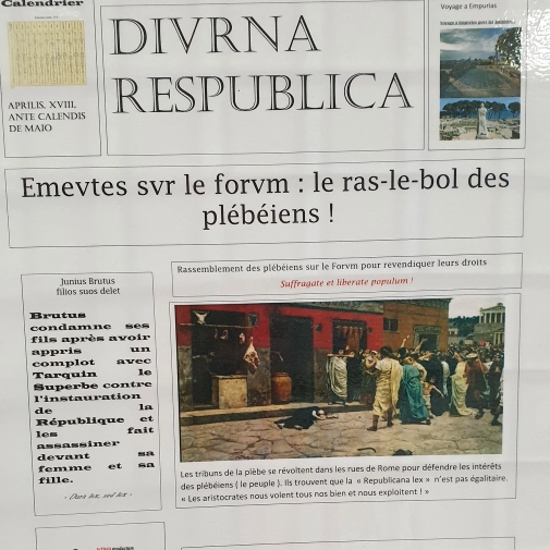 Journal Latin des 4e