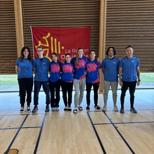 Basket 3x3 féminin -1ere journée aux championnat de France unss