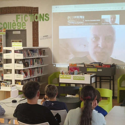 Rencontre avec Pascal Ruter par zoom