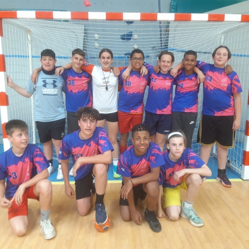 2ème aux Championnats d'Academie Handball Benjamins Garçons 