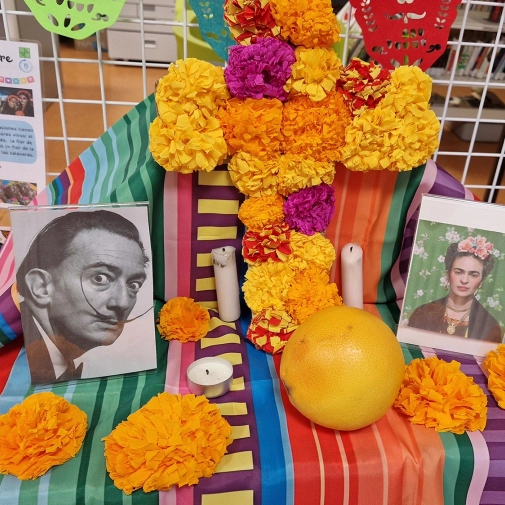 Autel "El Dia de los Muertos" - 5ème bilangue