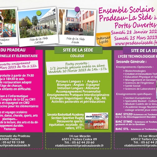 Portes Ouvertes 2023