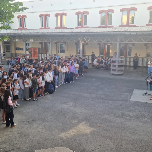 Rentrée des 5èmes, 4èmes et 3èmes