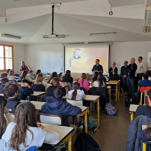 Rencontre avec des professionnels -4èmes