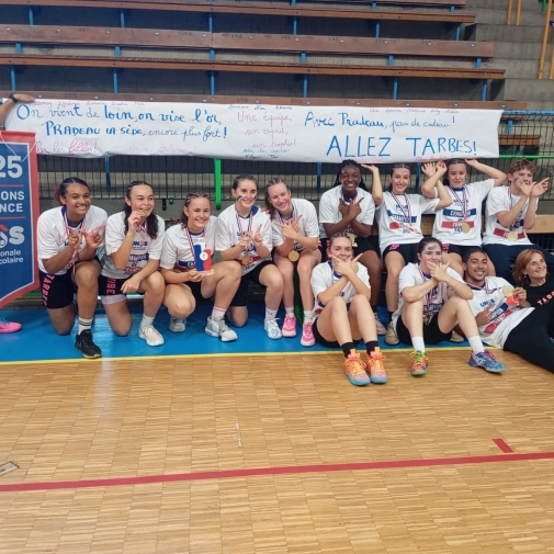 Championnes de France Basket UNSS Excellence Minimes Filles