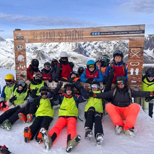 Séjour au ski à St Lary avec les 5èmes