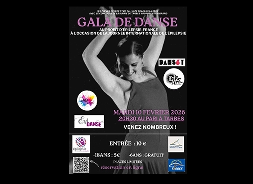 Gala de danse au profit d'Epilepsie France-1ère STMG