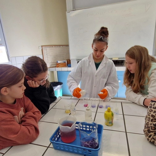 Semaine de la Science : immersion scientifique pour les CM2