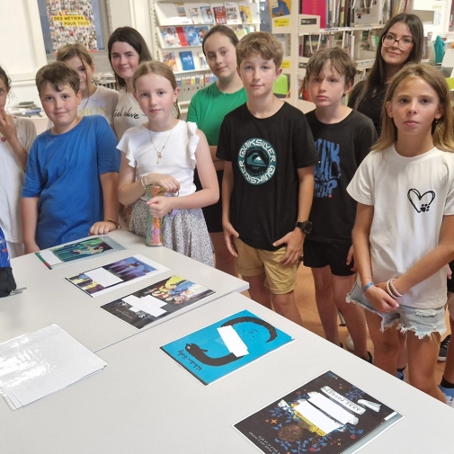 Des Livres et Vous - Ateliers avec les CM2 et 6èmes