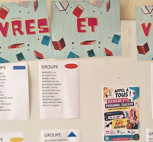 Des livres et vous