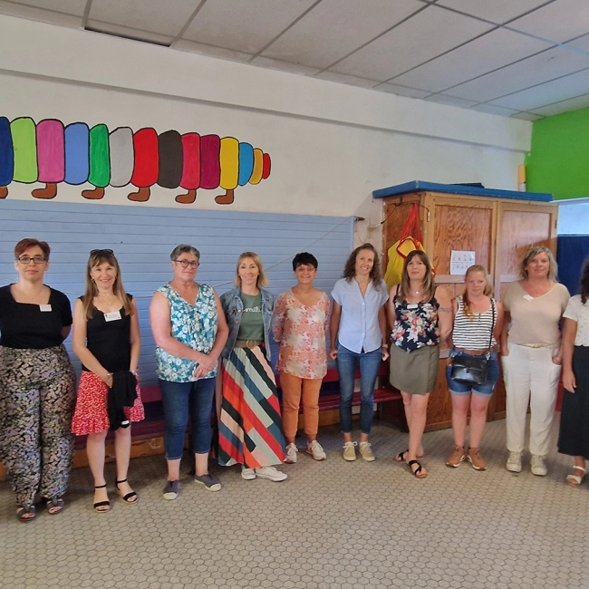 Rentrée de l'école du Pradeau
