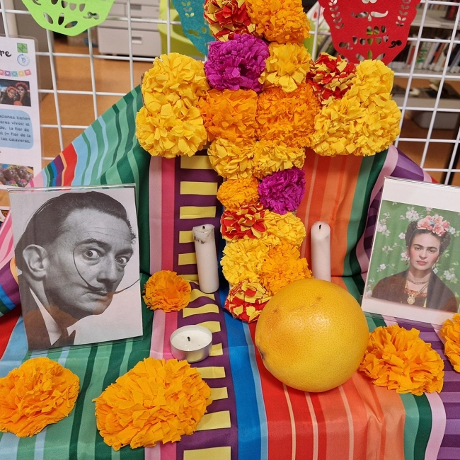 Autel "El Dia de los Muertos" - 5ème bilangue