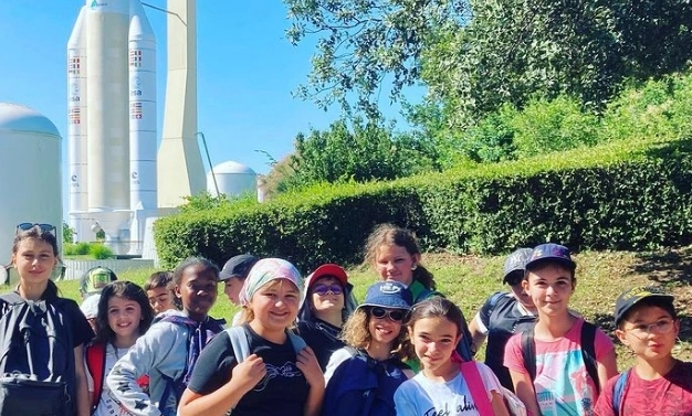 Visite de la Cité de l'Espace - CM2 du Pradeau