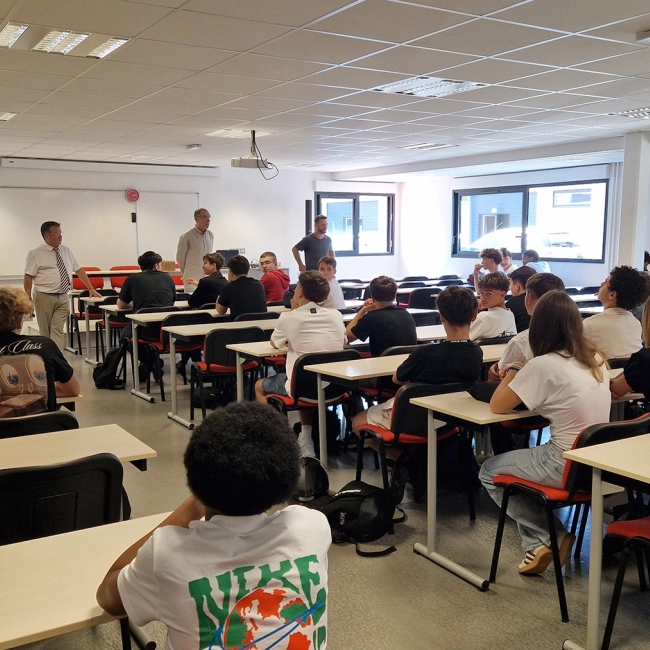 Rentrée du Lycée Professionnel