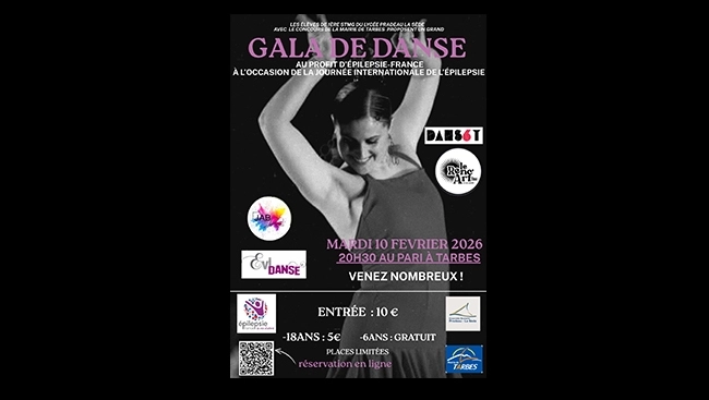 Gala de danse au profit d'Epilepsie France-1ère STMG