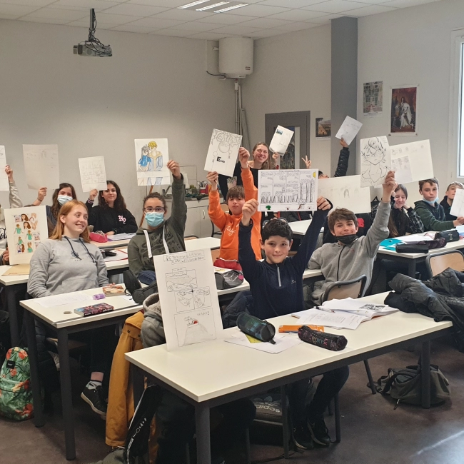 EPI BD-Manga en allemand « la rencontre / die Begegnung »