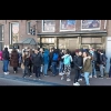 Voyage à Amsterdam devant la maison d'Anne Franck