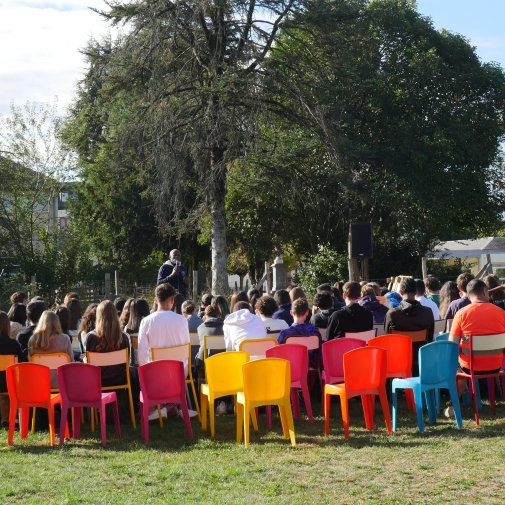 Spectacle de Ladji Diallo pour les lycéens