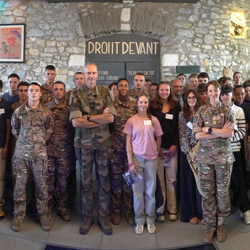 Rencontre avec le Général Schill et le 35e RAP - 2nde, 1ère & Tale MS