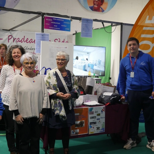 Tombola STMG en faveur de la Ligue contre le cancer 65