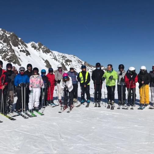 Ski à la Mongie avec les collégiens et lycéens