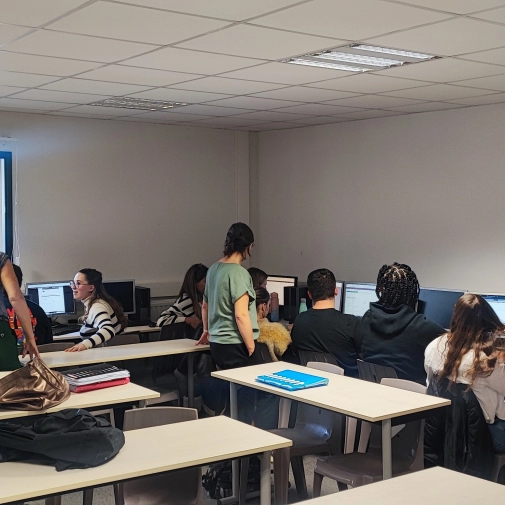 Les Terminales STMG découvrent le BTS MCO au Campus Saint-Pierre