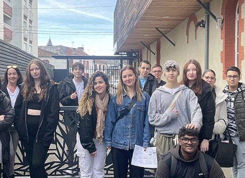 Echange Erasmus-Les allemands à Tarbes