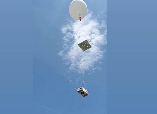 Lancer d'un ballon stratosphérique - Projet 3ème "Un ballon pour l'école"