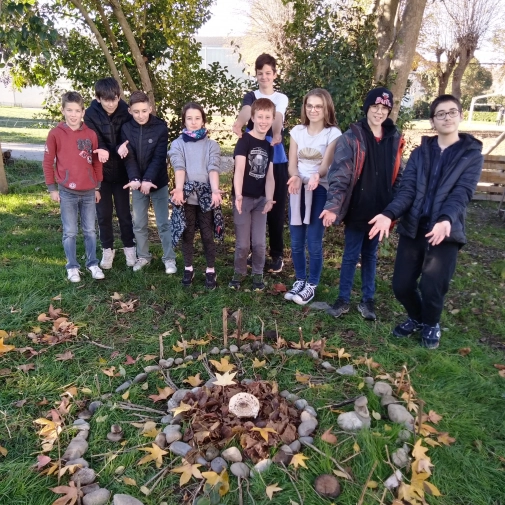 Land Art de nos éco-délégués
