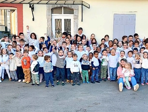 Journée du Blanc de l'école Saint-Joseph d'Ossun