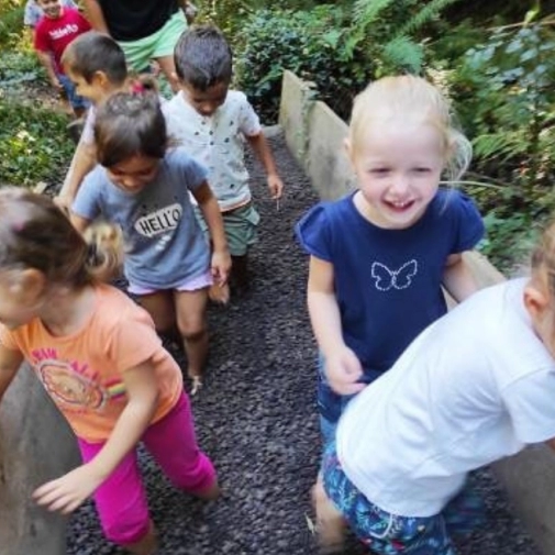 Sortie des PS -MS du Pradeau au Sentier des pieds nus