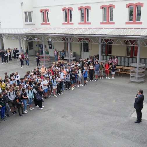 Rentrée des 5èmes, 4èmes et 3èmes