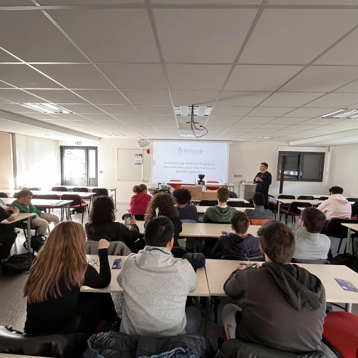 Intervention de l'Ets SENCROP - Bac Pro CIEL