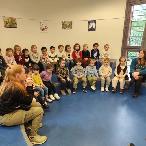 Sortie à la médiathèque - MS du Pradeau