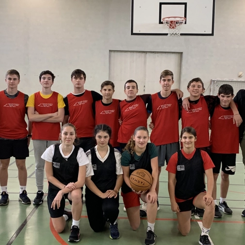 2nde journée de championnat départemental basket 3c3- Lycée pro.