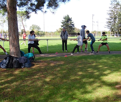 Journée d'intégration du Lycée Pro.