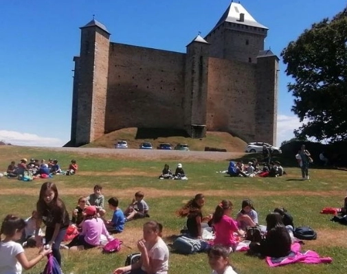 Visite du Chateau de Mauvezin- Cm1 du Pradeau