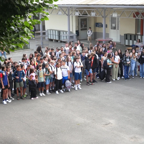 Rentrée des 5èmes, 4èmes et 3èmes - Collège Pradeau-La Sède