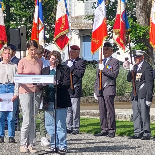 Cérémonie de la journée nationale de la résistance et de la déportation