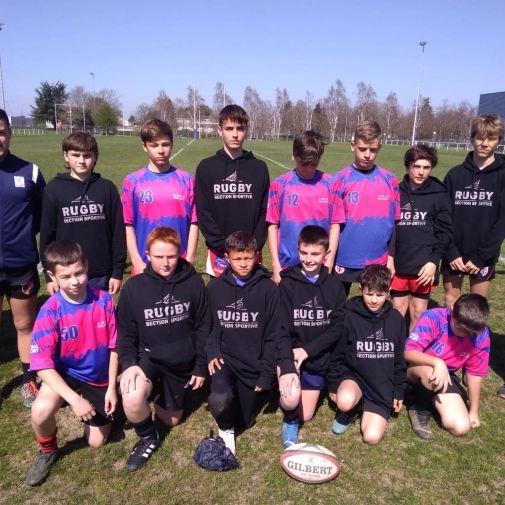 Les Benjamins sont champions départementaux de Rugby !