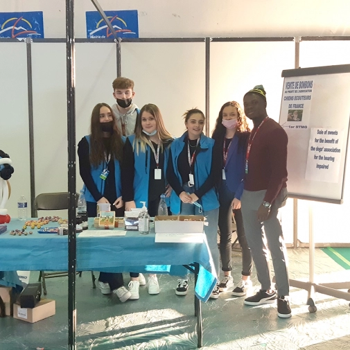 Nos élèves et étudiants aux Petits As, du 20 au 30 janvier 2022-18 ans de partenariat !