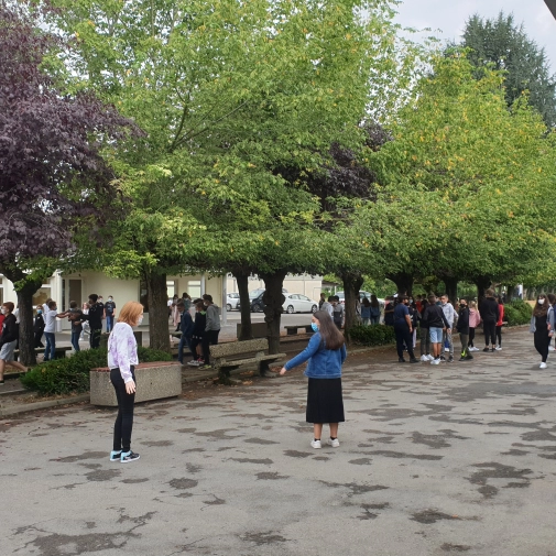 Rentrée des sixièmes -Site de La Sède