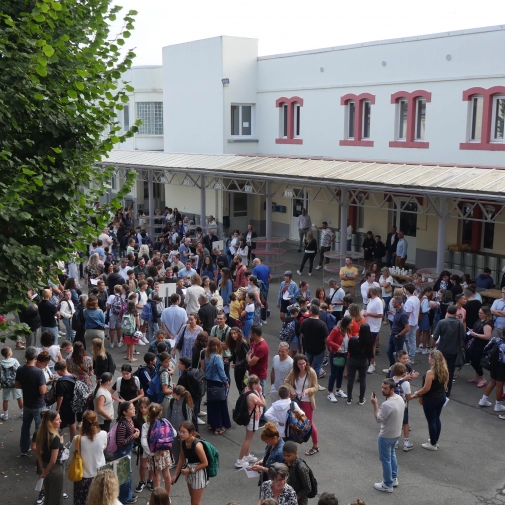 Rentrée des sixièmes - Collège Pradeau-La Sède