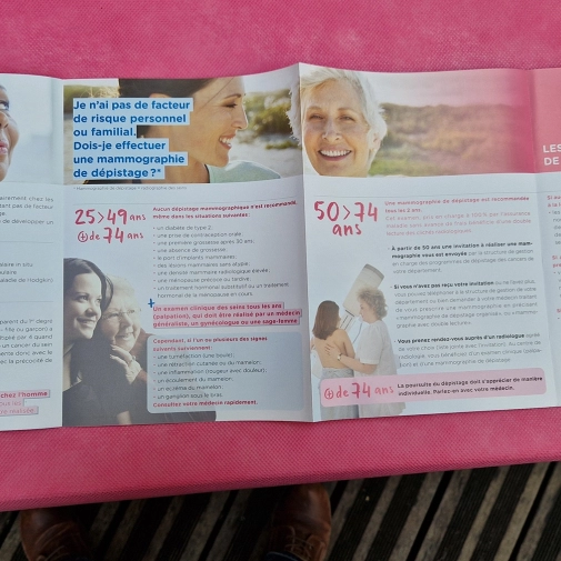 Atelier prévention cancer du sein