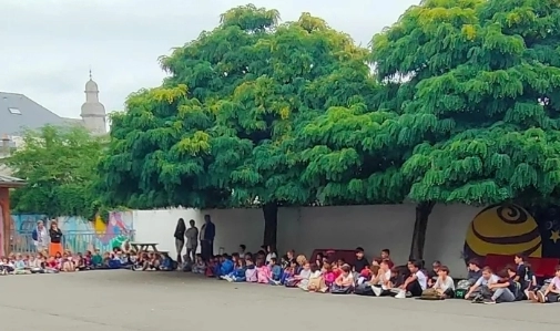 Bénédiction des cartables au Pradeau