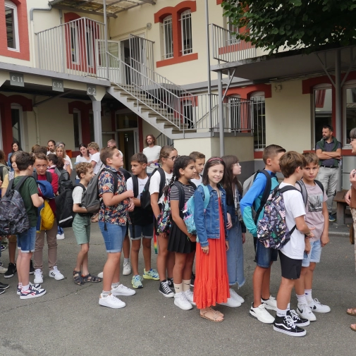 Rentrée des sixièmes - Collège Pradeau-La Sède