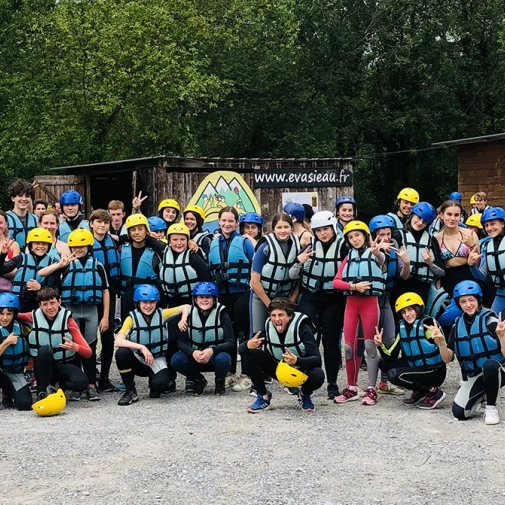 Sortie rafting - collège et lycée
