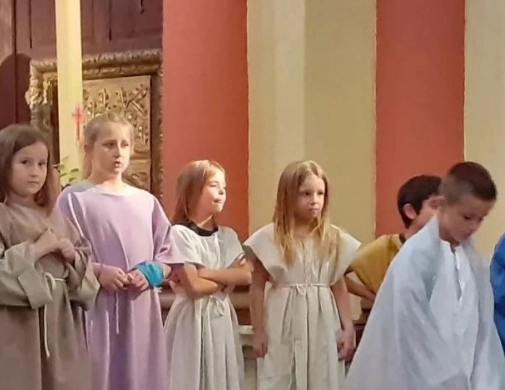 Célébration de la fin de l'année scolaire de l'école Saint-Joseph