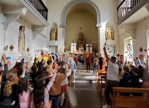 Célébration de Pâques au Pradeau